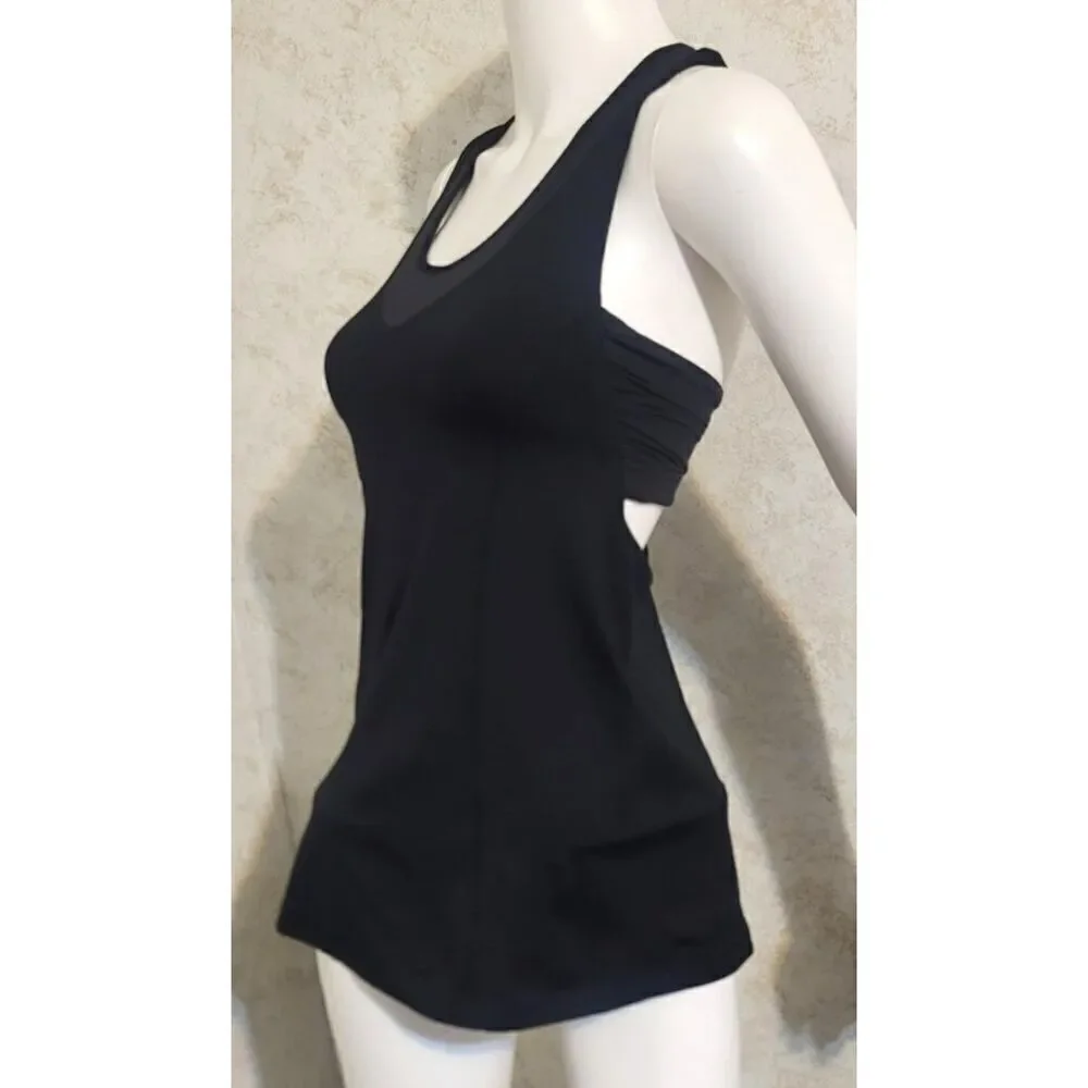 Lululemon Racerback Tank with Exposed Built-in Bra
